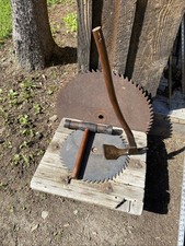 Antique Shipwrights Caulking Hammer & Shipwrights Adze Boat Builder Tool Lot