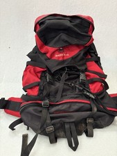 Wynnster Scorpion 65 + 15L Rucksack Large Vintage Red Backpack Hiking Camping
