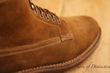 Grenson ONE Brown Suede Derby