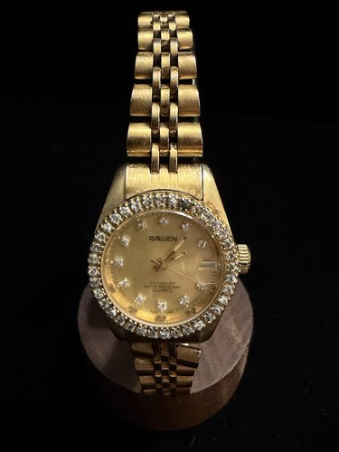 Vintage gruen ladies bracelet - ladies,