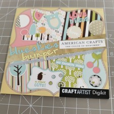 Blue Skies Bumper - Serif Craft Artist Daisytrail digikit papercrafting CD Rom