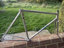 1965 - 68 Filotex Branca Team Frame Chromed Fork Campagnolo Dropouts Columbus SL