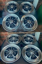 7 x Triumph 2.5PI Mk1 and Mk2 Rostyle Wheel Trims Hub Caps Plus 1 x Stag Trim