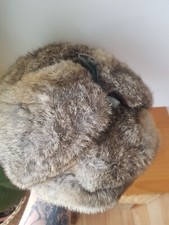 Ushanka Hat Real Fur Russian