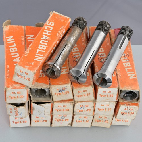 L20 schaublin collets - schaublin,
