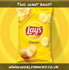 Lays Classic 198g X2 Bags