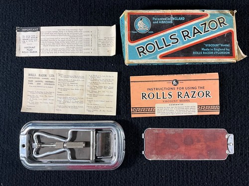 Vintage 1950 rolls razor - vintage,