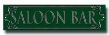 Saloon bar home - home, metal