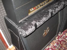 Custom padded cover w/zippers, roll-up flap for ORANGE 4x12" Slant cab