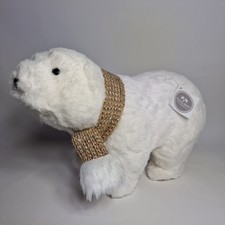 Polar bear christmas Ornament length 30cm height 23cm Polystyrene Core BNWT