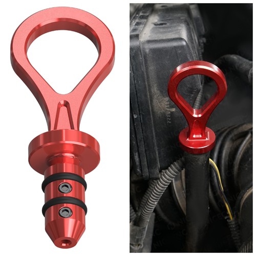 Aluminum oil dipstick handle - aluminum,