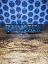 Collectible Renault chrome car