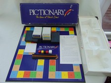 Vintage 1993 Parker Pictionary Board Game