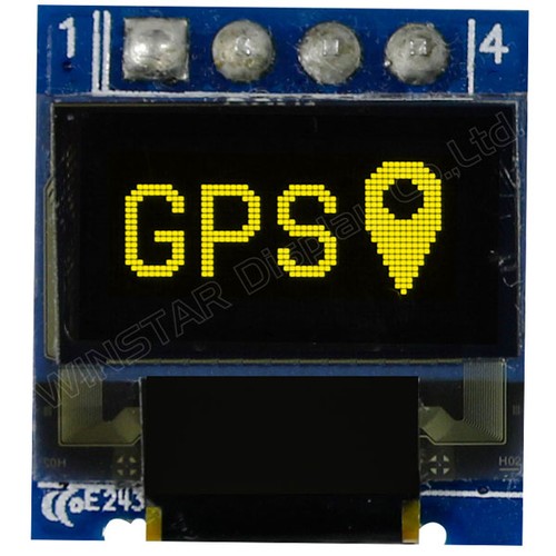 Winstar oled cog 64x32 yellow - cog,