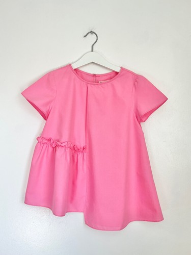 Zara pink tunic top line - zara,