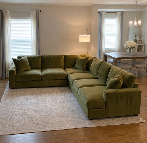 New ruby corner sofa full - new,
