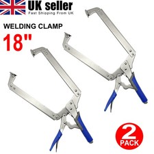 2pc Adjustable C Clamp 18"