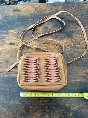 Lovely brown vintage leather - vintage,