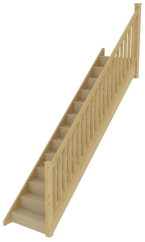 Stairbox straight staircase - stairbox,