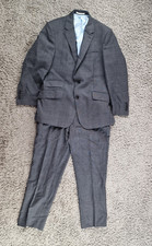 Alfred Brown Suit Mens Medium