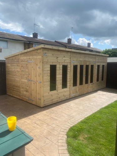 20x10 summer house home bar - home,