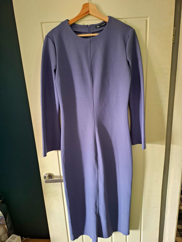 Zara purple long sleeve - long, maxi