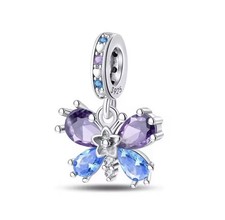 Purple Murano Glass Butterfly