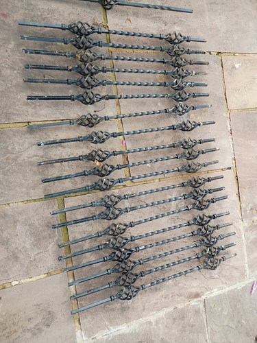 Wrought iron railing spindles - wrought,