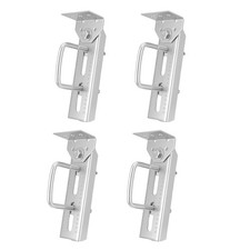 4 Pack 8" Galvanized Swivel