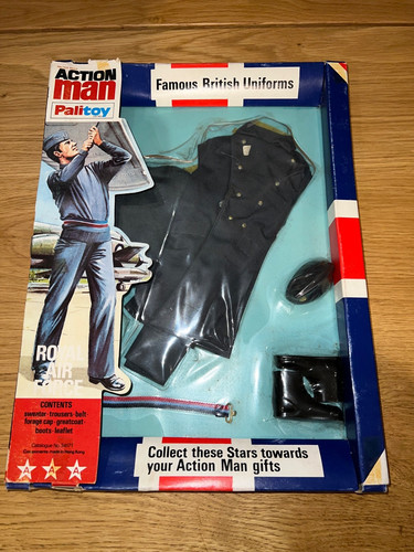 Vintage action man famous - a1,