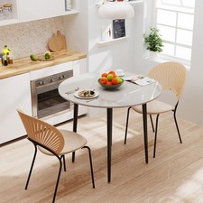 Round 80cm Dining Table Modern
