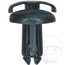JMP Plastic Rivet Black 10