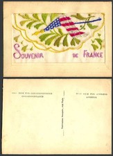 WW1 SILK Embroidered Greetings