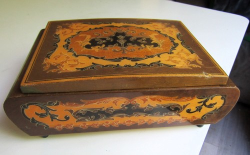 Vintage sorrento ware wood - sorrento,