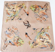 Jacqmar Vintage Birds Silk