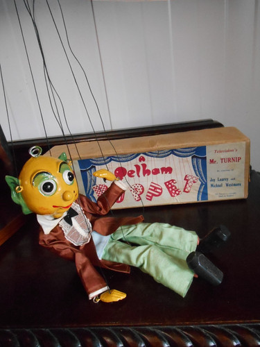 Vintage boxed turnip pelham - boxed,