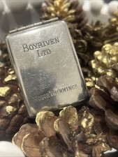 vintage boyriven ltd motor trimming match book holder automobilia advertising