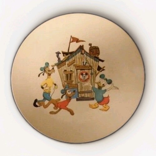 Vintage disney melamine plate - disney,