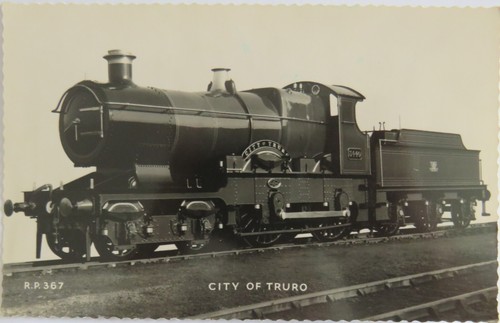 Old postcard city truro - of,