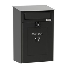 Wall Mounted Post Box Outdoor Lockable with Keys Albert
