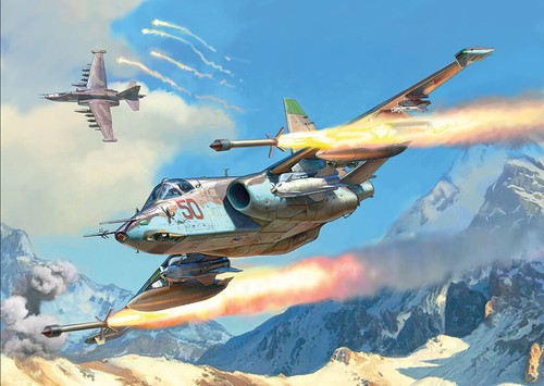 Zvesda infrogfootin - su-25,