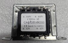 6VA Chassis-Mount Safety Isolating Transformer 2x115V primary & 2x12V Secondary