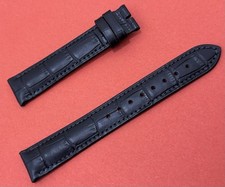 18mm Hirsch Black Crocodile