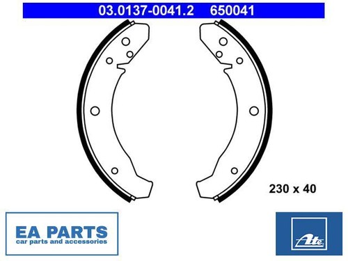 Brake shoe set - set, porsche
