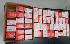 JOB LOT 53 Legrand Silver Wall Sockets Synergy 2Gang 13A Brushed Stainless Steel