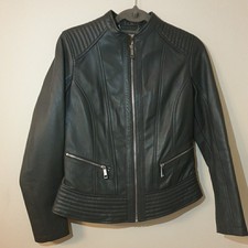 Womens Leather Jacket Size 10