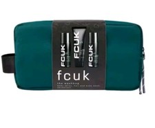 FCUK The Washbag Christmas Gift Set Urban Spray, Body wash & Anti-perspirant NEW