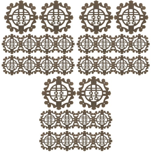 Sets iron carved applique - 3,