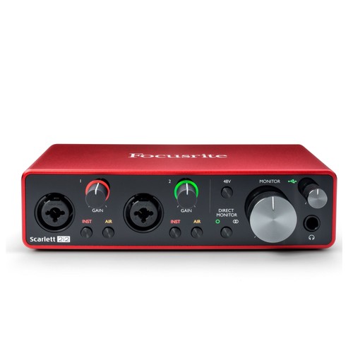 Focusrite scarlett 2i2 - focusrite,