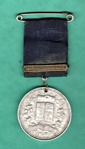 Band hope medal and - of,